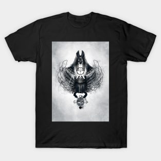 Anubis and the Scarab Beetle T-Shirt